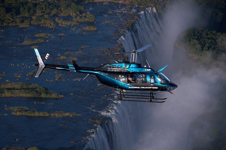 Window Seat Guaranteed Helicopter Flight over Victoria Falls, 12 to 15 Minutes (7/8)