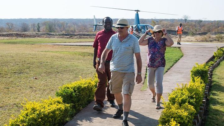 Flight of Angels Helicopter Ride over Victoria Falls, 12 to 13 Minutes, Bubble Windows (1/12)