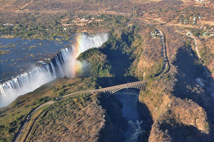 Victoria Falls 13 Minute Helicopter Flight of Angels with Four Orbits and Hotel Transfers (6/7)
