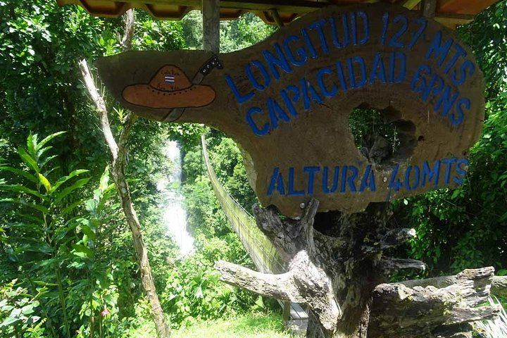 Los Campesinos Reserve Waterfalls and 127-Meter Hanging Bridge near Manuel Antonio (7/12)