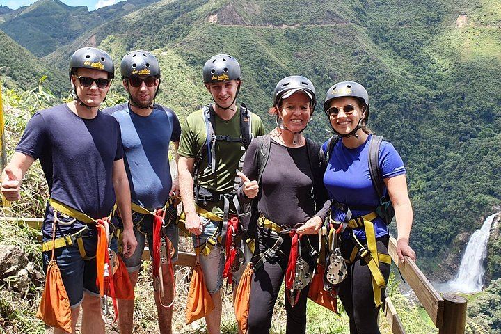 Highest Zipline and 100 m Waterfall Hike in La Ceja, Private from Medellin (5/12)