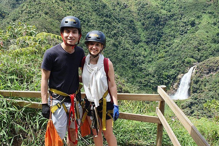 Highest Zipline and 100 m Waterfall Hike in La Ceja, Private from Medellin (3/12)