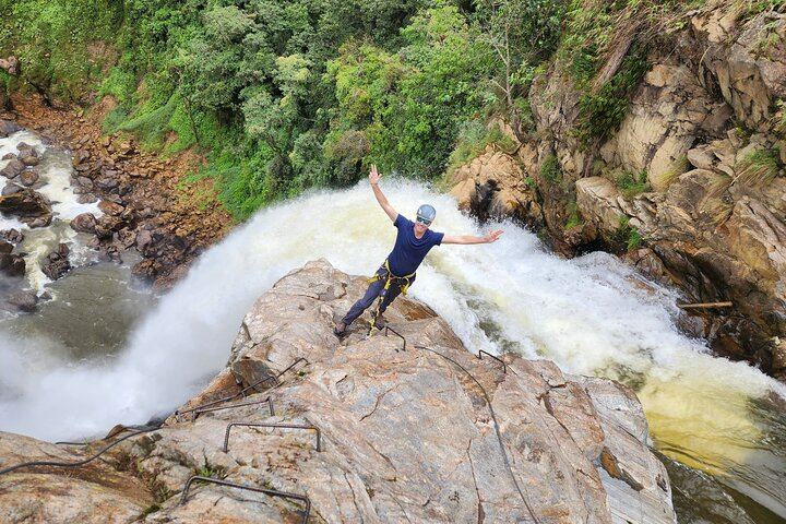 Salto del Buey Via Ferrata, Zipline and Waterfall Hike, Private from Medellin (5/12)