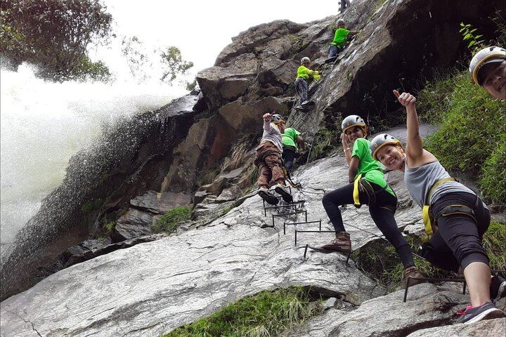 Salto del Buey Via Ferrata, Zipline and Waterfall Hike, Private from Medellin (9/12)