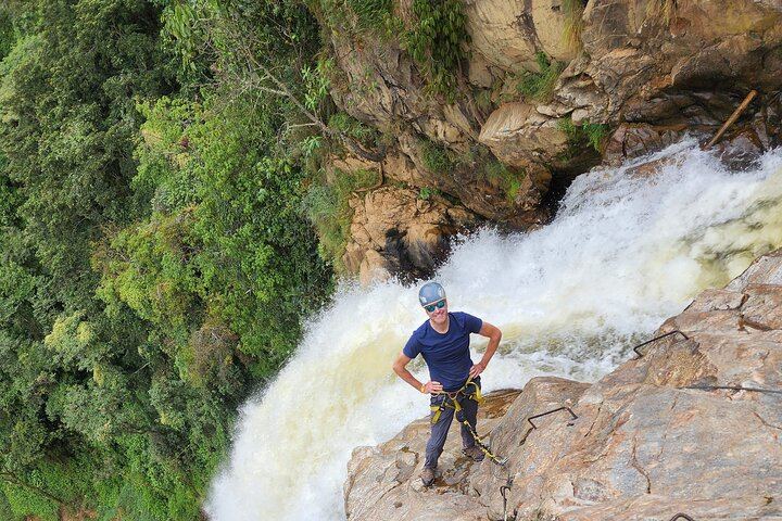 Salto del Buey Via Ferrata, Zipline and Waterfall Hike, Private from Medellin (6/12)