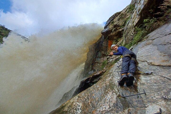Salto del Buey Via Ferrata, Zipline and Waterfall Hike, Private from Medellin (2/12)