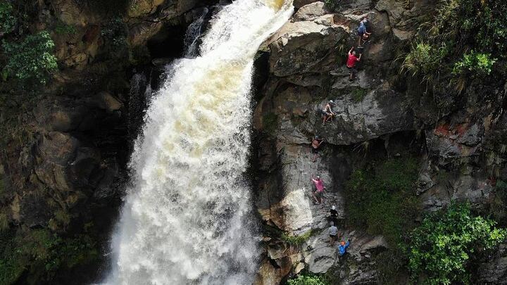 Salto del Buey Via Ferrata, Zipline and Waterfall Hike, Private from Medellin (3/12)