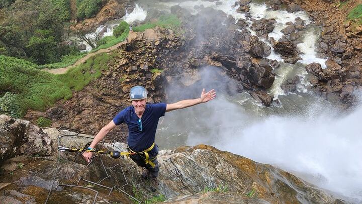 Salto del Buey Via Ferrata, Zipline and Waterfall Hike, Private from Medellin (4/12)