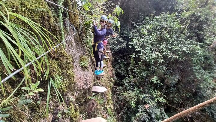 Salto del Buey Via Ferrata, Zipline and Waterfall Hike, Private from Medellin (1/12)
