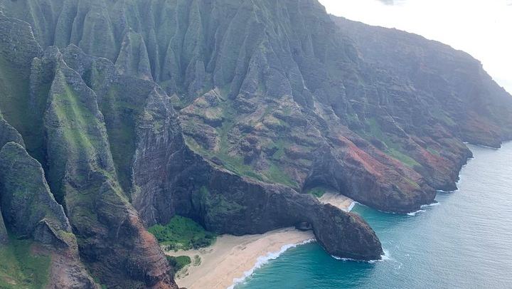 Kauai Private Doors-Off Helicopter Flight to Jurassic Falls, Waimea Canyon, Napali Coast (4/12)
