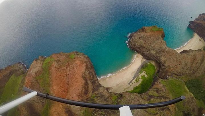 Kauai Private Doors-Off Helicopter Flight to Jurassic Falls, Waimea Canyon, Napali Coast (3/12)