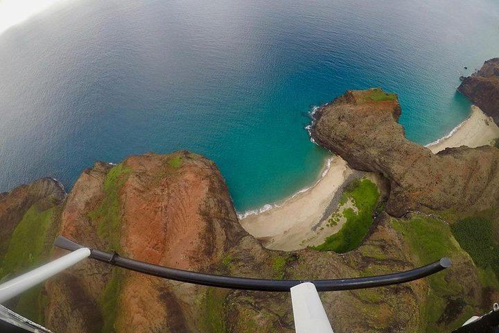 Kauai Private Doors-Off Helicopter Flight to Jurassic Falls, Waimea Canyon, Napali Coast (3/12)