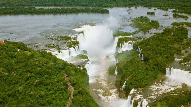 Iguacu Falls Helicopter Ride from the Avenida das Cataratas Heliport, Foz do Iguacu (3/5)
