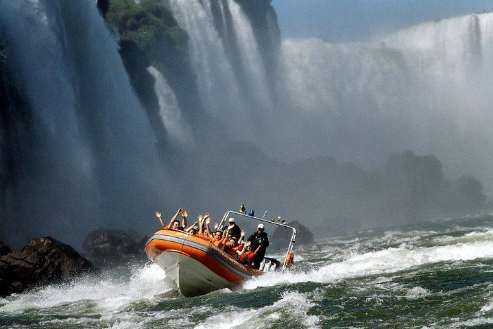 Brazilian Falls Walkways, Macuco Safari Boat, 10-Minute Helicopter and Bird Park (7/12)