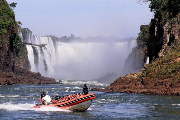 Iguassu Falls Brazilian Side Walkways and Macuco Safari Jeep, Trail and Boat Ride (7/12)