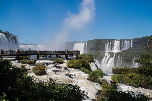 2-Day Iguazu Falls Tour with Jungle Train, Devil's Throat Walkway and Brazilian Trail