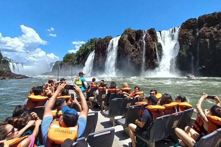 Iguazu Falls Argentine Side by Bus or Minivan with Zodiac Boat and Movi-Truck (9/12)