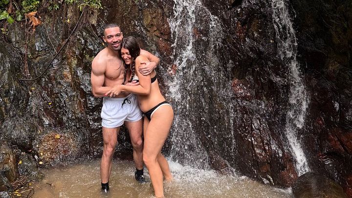 El Yunque River Pools, Rope Swings and Rock Slide with Fruit, Pickup and Luquillo Stop (3/10)