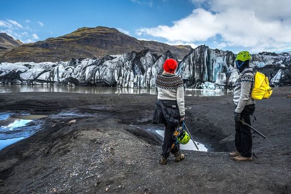 South Coast Day Trip from Reykjavik with Solheimajokull Glacier Hike and Seljalandsfoss