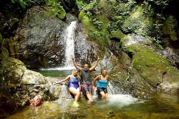 3-Hour Herradura ATV Tour with Waterfalls, a Private Beach and Ocean Views
