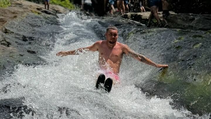 El Yunque Rockslides and Luquillo Beach Day with Finger Food, Departs San Juan (3/12)