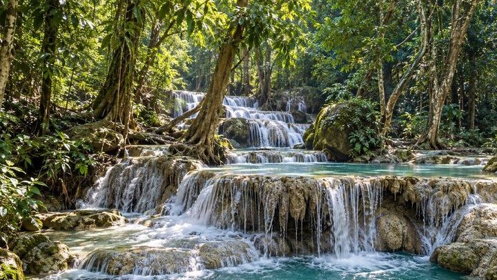 Private Erawan Falls, Wat Tham Phu Wa and Wat Tham Sua Temple Day Trip from Bangkok (2/6)