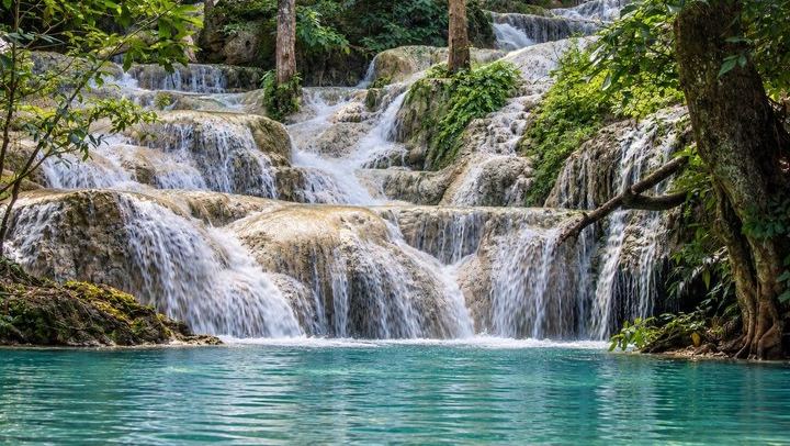 Private Erawan Falls, Wat Tham Phu Wa and Wat Tham Sua Temple Day Trip from Bangkok (1/6)