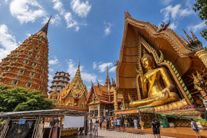 Private Erawan Falls, Wat Tham Phu Wa and Wat Tham Sua Temple Day Trip from Bangkok (3/6)