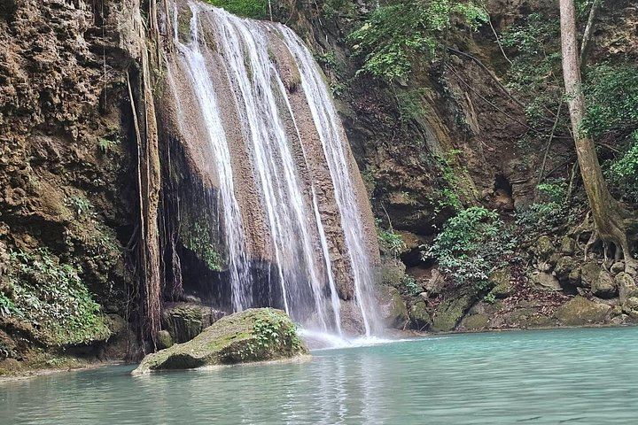 Private Erawan Falls, River Kwai Boat Ride and Bridge Day Tour from Bangkok (4/12)
