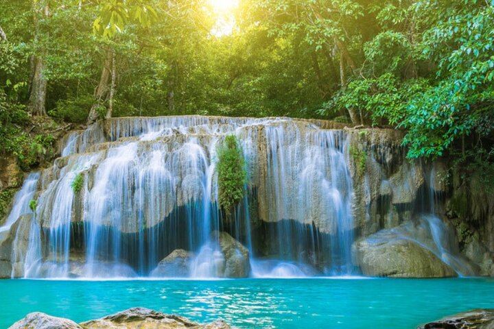 Private Erawan Falls, River Kwai Boat Ride and Bridge Day Tour from Bangkok (6/12)