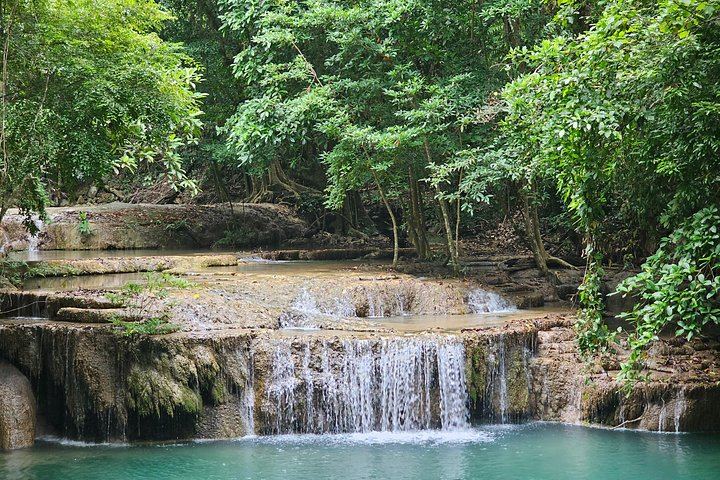Private Erawan Falls, River Kwai Boat Ride and Bridge Day Tour from Bangkok (5/12)