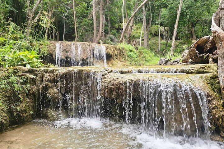 Private Erawan Falls, River Kwai Boat Ride and Bridge Day Tour from Bangkok (2/12)