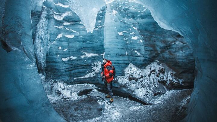 Private 12-Hour Katla Ice Cave and South Coast Day Trip from Reykjavik with Glacier Gear (3/4)