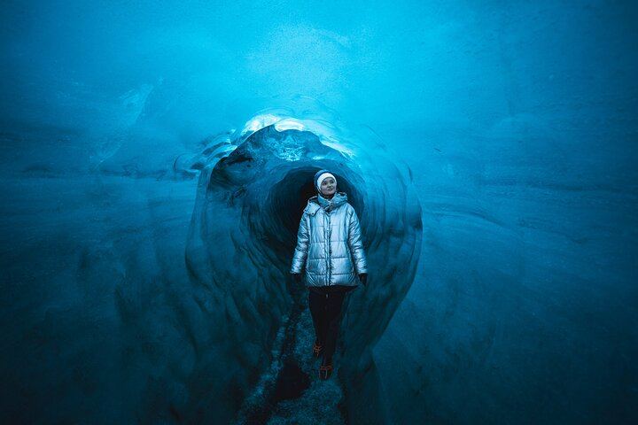 Katla Ice Cave by Super Jeep and South Coast Waterfalls, 12-Hour Small Group (11/12)