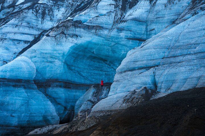 Katla Ice Cave by Super Jeep and South Coast Waterfalls, 12-Hour Small Group (9/12)