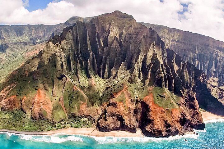 Kauai Private Doors-Off Helicopter Flight to Jurassic Falls, Waimea Canyon, Napali Coast (12/12)