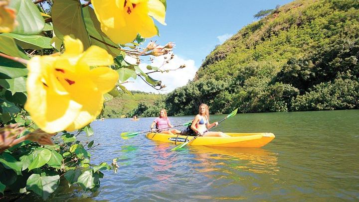 Kauai Secret Falls Kayak and Hike: 4.5 Hours, 4-Mile Paddle, 120-Foot Uluwehi Falls (4/5)
