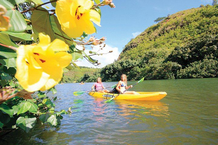 Kauai Secret Falls Kayak and Hike: 4.5 Hours, 4-Mile Paddle, 120-Foot Uluwehi Falls (4/5)