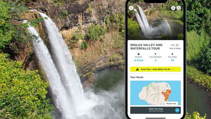 Kauai Wailua Valley and Waterfalls Self-Drive Audio Tour with Shaka Guide App, Offline (1/11)