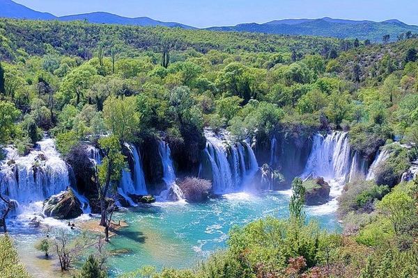Discover Herzegovina from Mostar: Skywalk Views, Blagaj, Počitelj and Kravice