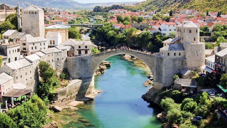 Kravice Waterfalls and Mostar Bus Day Trip from Dubrovnik, Neum Stop, Free Time in Mostar (1/4)