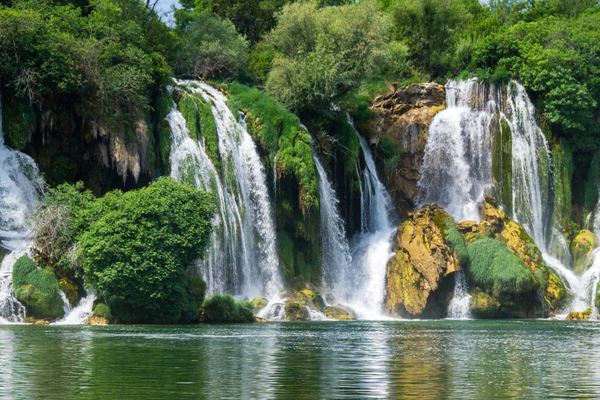 Kravice Waterfalls and Mostar Bus Day Trip from Dubrovnik, Neum Stop, Free Time in Mostar