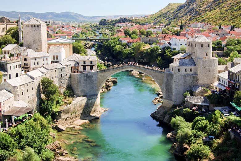 Kravice Waterfalls and Mostar Bus Day Trip from Dubrovnik, Neum Stop, Free Time in Mostar (1/4)