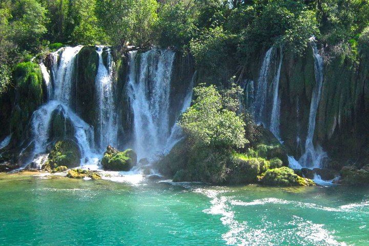 Kravice Falls and Mostar Guided Day Trip, Cavtat to Dubrovnik Pick-ups, Group of 15 (7/11)