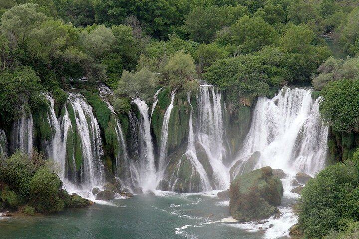 Kravice Falls and Mostar Guided Day Trip, Cavtat to Dubrovnik Pick-ups, Group of 15 (10/11)