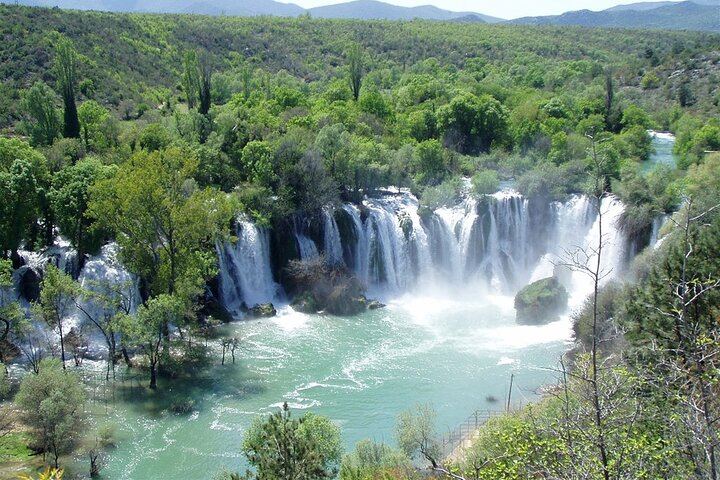 Kravice Falls and Mostar Guided Day Trip, Cavtat to Dubrovnik Pick-ups, Group of 15 (11/11)