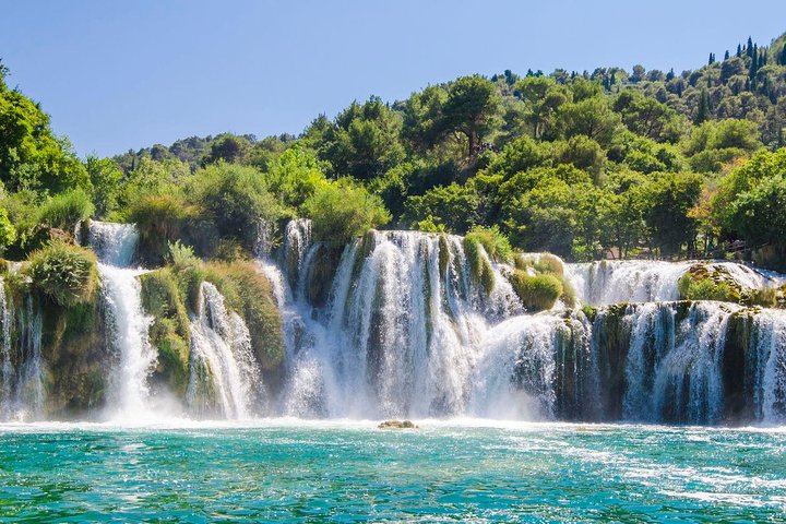 Budget Krka Waterfalls Day Tour from Split with Boat Cruise and Skradin Swim (1/9)