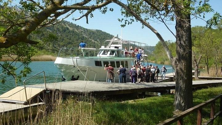 Krka Waterfalls Afternoon Tour from Zadar with Elegance Tours, Two Boat Rides (3/12)