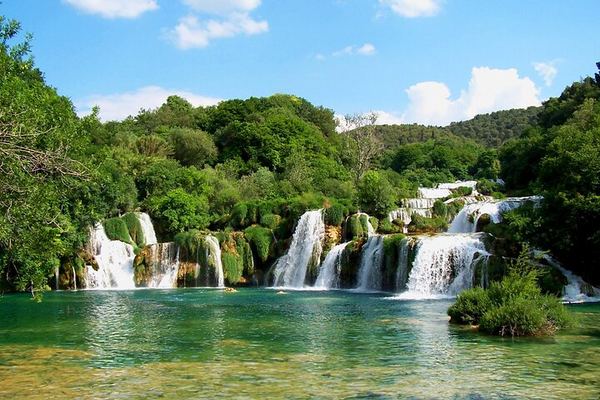 Krka Waterfalls Afternoon Tour from Zadar with Elegance Tours, Two Boat Rides