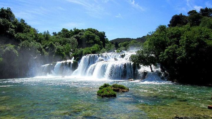 Krka Waterfalls Morning Tour from Zadar with Jadera Booking, Skradin Beach Swim (3/9)